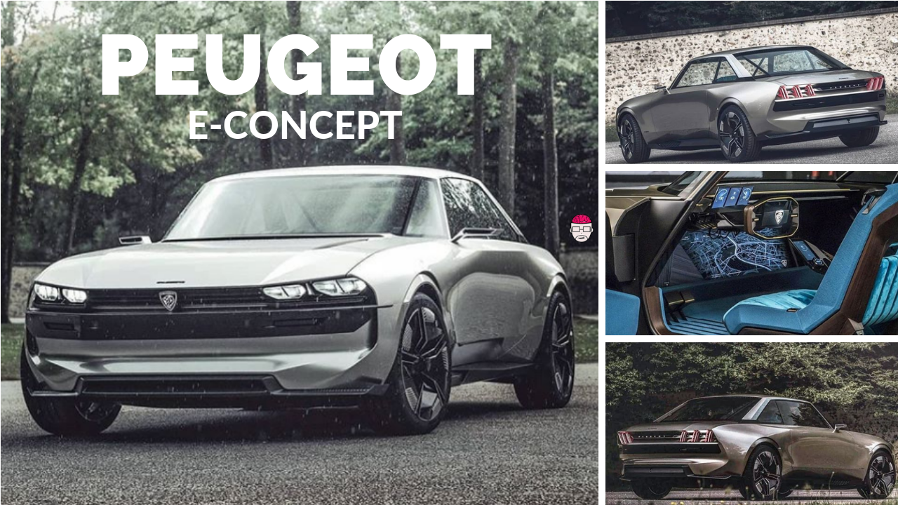 Peugeot E-Concept Car 2018